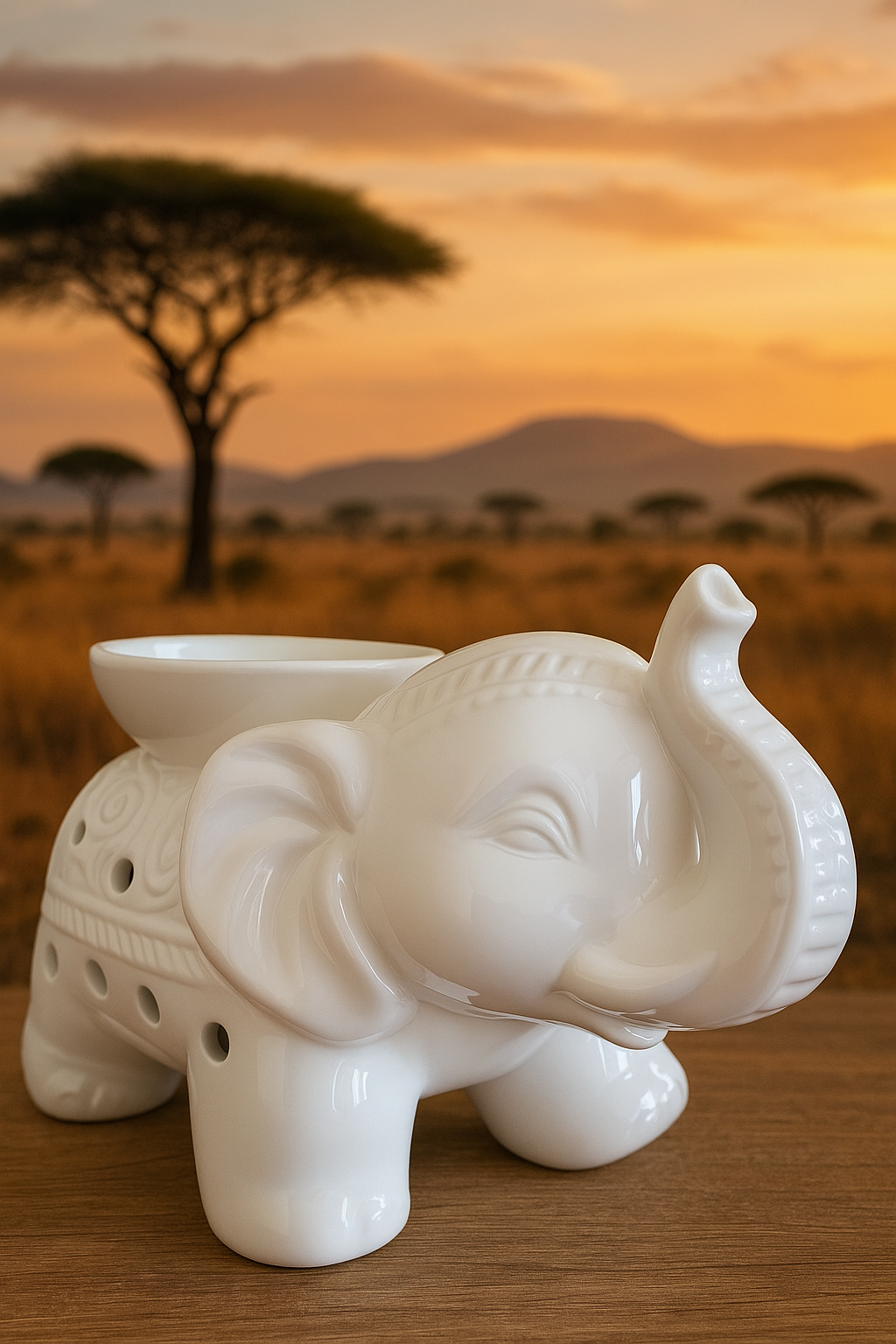 Brûle-Parfum Eléphant