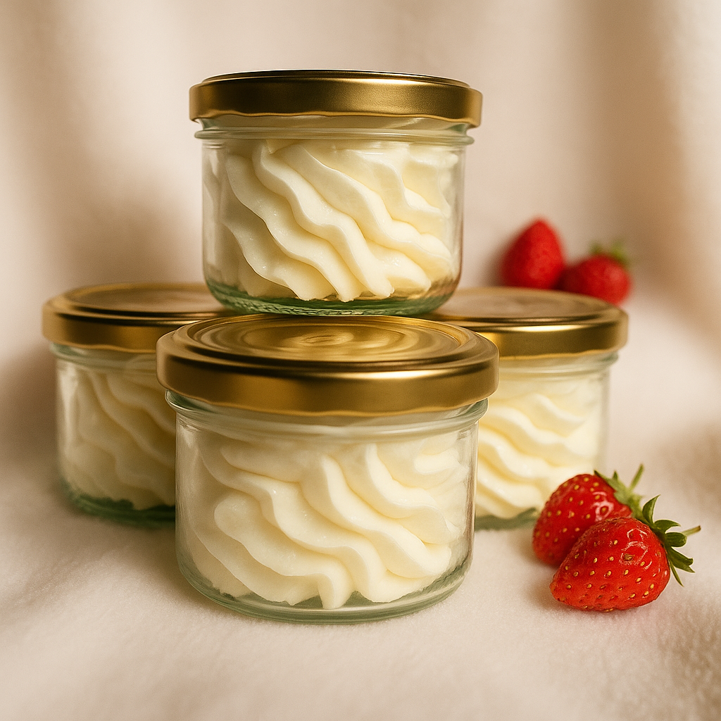 Fondant Chantilly "fraise des bois"