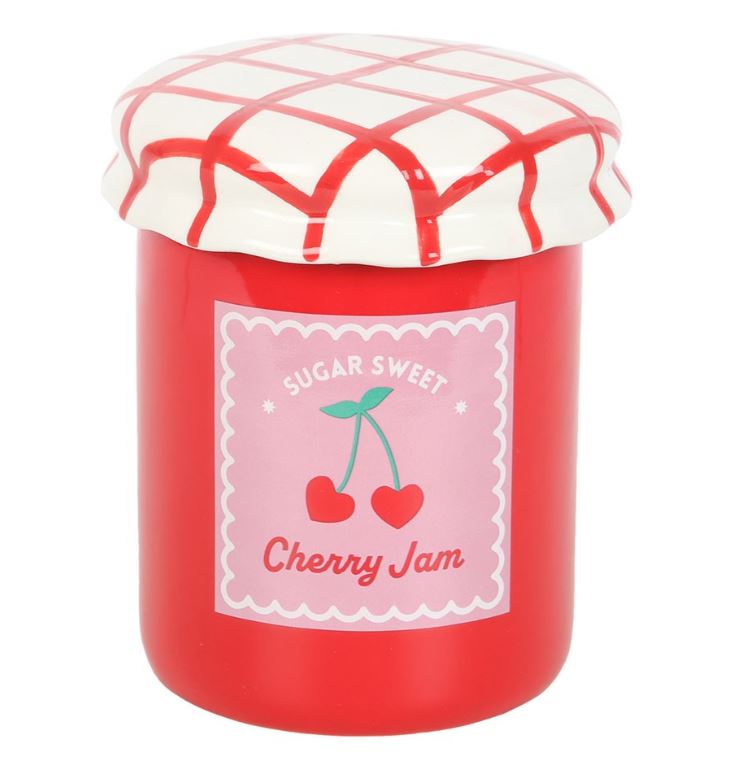 Brûle-Parfum pot de confiture de cerises