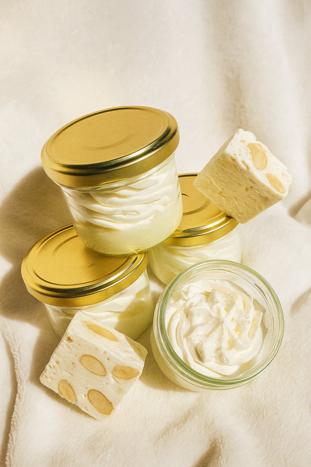 Fondant Chantilly "nougat blanc"